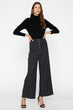 Women Black Line  Pants