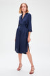 Navy Gusset Dress