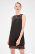 Black Ruched Dress