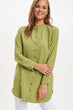 Woman Long Sleeve Woven Tunic