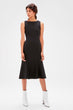 Black Bicycle Neck Dress