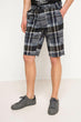 Man Woven Bottom Bermuda Shorts
