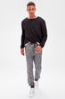 Black Men 'S Pockets Lane Beli Wheel New Sweatpants