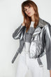 Women Silver Jacket