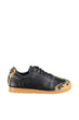 Black Leopard Detail Women Sneaker