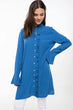 Woman Long Sleeve Woven Tunic