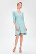 Mint Flounces Dress