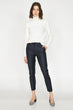 Women Gray Pocket Detail Pants