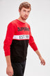 Red New Men 'S Cycling Neck Sweatshirt
