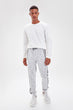 Gray Men 'S Pockets Wheel New Sweatpants