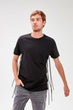 Black Men 'S Cycling Collar Short Sleeve New T-Shirt