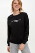 Women Letter O-Neck Casual Pullovers