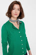 Women Green Cardigan