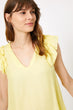 Women Yellow Blouse