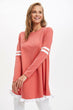 Woman Long Sleeve Knitted Tunic