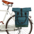 Vintage Bicycle Bag Bike Pannier Bags Cycling Rear Pack Back Seat Retro Leisure Daily Handbag Laptop Carrier