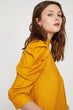 Women Yellow Print Blouse