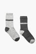 Women Black 2gang Socks