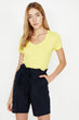 Women Yellow T-Shirt