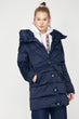 Women Navy Blue Coat