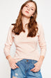 Women Pink Sweater