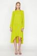 Women Yellow Casual Cut Tunic