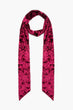 Women Burgundy Scarf