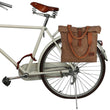 Vintage Premium Bike Bicycle Rear Seat Pannier Bag Retro Waxed Canvas Crossbody Bags Handbag City Cycling Commuting