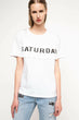 Casual White Women Summer T-Shirt