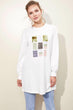 Woman Long Sleeve Knitted Tunic