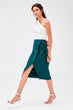 Emerald green Lacing Skirt