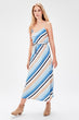 Blue Striped Dress