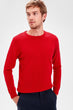 Red Textured Sweater