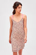 Pink Leopard Print Dress