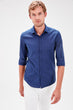 Navy Blue Male Shirt New