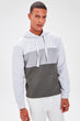 Khaki Men 'S Long-Sleeved Hooded Kangaroo Pocket New Sweatshirt
