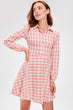 Powder Gingham Dress