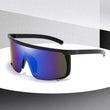 Oversized Black Square Sunglasses Women Men Luxury Brand Designer Fashion Shades Labor Protection Sand Proof Glasses UV400