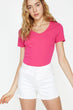 Women Pink T Shirt