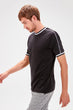 Black Men 'S Short Sleeve Cycling Neck New T-shirt