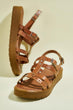 Genuine Leather Tan Women 'S Sandals