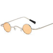 Popular Tiny Round Metal Sunglasses Men Women Punk Style 90S Cute Sexy Shades Small Frame Men's Street Hip Hop Glasses