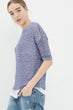 Women Blue Sweater