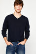 Male Navy Blue Sweater