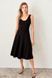 Black Knitted Dress