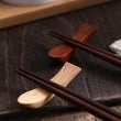 4Pcs/Set Zakka Style Japanese Wooden Fish Shape Chopsticks Holder