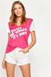 Women Fuchsia T-Shirt