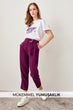 Trendyol Plum arched Lyocell trousers TWOSS19ST0053