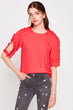 Women Red Blouse