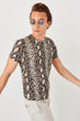 New Mink Male Snake Printed T Shirt